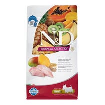Farmina N&D Dog Mini Tropical Selection Huhn für erwachsene Hunde 1,5 kg