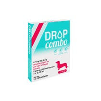 Drop Combo 67mg/60.3mg Soluzione Spot-on Per Cani Di Taglia Piccola 3 Pipette-1