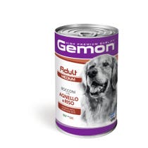 Gemon Bocconi Lamm und Reis Nassfutter ausgewachsene Hunde Mittleres Glas 1,25 kg-2