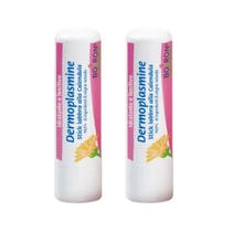 Boiron Dermoplasmine feuchtigkeitsspendender/beruhigender Lippenstift Calendula 2x4g-1