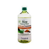 Aloe Succo Polpa Curcuma Piperina 1 Litro-1