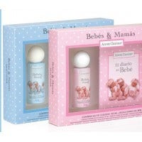Anne Geddes Bébes & Mamas Blu Acqua Di Colonia 100ml + Diario-1