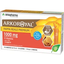 Arkoroyal Pappa Reale 1000mg Con Vitamine Senza Zucchero 10 Fiale-1