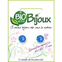 Orecchino Biobijoux Xirius 7,15mm Zaffiro-1