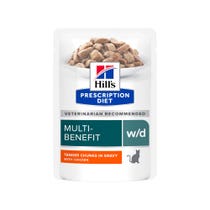 Hill's Prescription Diet W/D Multi-Benefit Katzenfutter mit Huhn 85 g-2