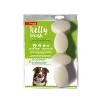 Kelly Brush 4+4 Spugnette Per 4 Trattamenti Oral Care Cane Taglia M-1