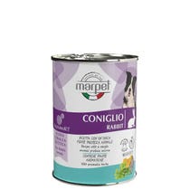 Marpet Aequilibriavet Hunde-Kaninchen-Nassfutter für ausgewachsene Hunde, Dose 400 g-2