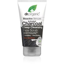 Dr Organic Charcoal Carbone Attivo Scrub Viso 125ml-1