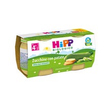 Hipp Bio Omogeneizzato Zucchine Patate 2x80g 4 Mesi +-2
