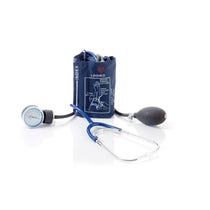 Sfigmomanometro Aneroide Con Fonendoscopio Azzurro DM353A-1