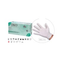 Eko Plus Guanto Lattice Superficie Liscia Talcato Taglia Large 100 Pezzi-3
