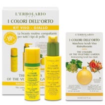 L'erbolario I Colori Dell'orto Yellow Compacting Face Kit für alle Hauttypen 1 Kit-1