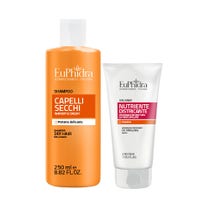 EuPhidra Shampoo Capelli Secchi 250ml + Balsamo Nutriente Districante 200ml-2