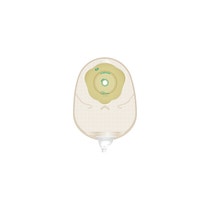 Sacca Mono Pezzo Uro Flexima Con Protettore Cutaneo Integrale Placca Convessa Ritagliabile Diametro 15/35 10 Pezzi-1