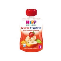 Hipp Bio Frutta Frullata Mela Banana Fragola 6m+ 90g-2
