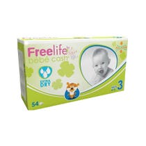 Freelife Baby Cash Windeln Größe 3 Midi 4-9kg 54 Stück-2