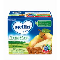 Mellin Frutta Pura Pera 4x100g-3