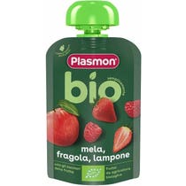 Plasmon-Beutel Bio-Erdbeer-Himbeere 100 g-1