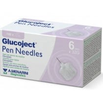 Glucoject Ago Per Penna Insulina 6mm Gauge 32 100 Pezzi-1