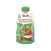 Hipp Bio Smoothies Mela Uva Kiwi Lampone 120 ml-1