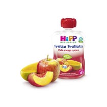 Hipp Frutta Frullata Mela Mango e Pesca 90 g-1
