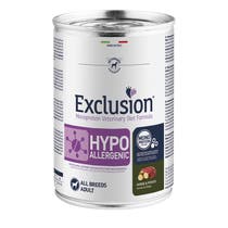 Exclusion Veterinary Diet Formula Hypoallergenic Per Cani Cavallo/Patate Lattina 400gr-1
