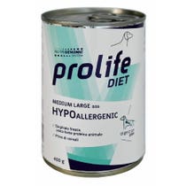 Prolife Dog Diet Wet Hypoallergenic Cibo Umido Per Cani Taglia Media/Grande Lattina 400g-2
