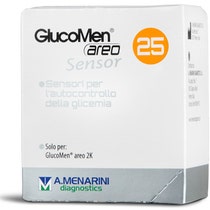 Glucomen Areo Sensor Strisce Analisi Glucosio 25 Pezzi-1