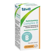 Multivitaminico Complex B Teva 40 Compresse 16,4-2