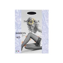 Solidea Marilyn 140 Sheer Calza Autoreggente Nera Taglia 2-1