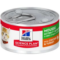Science Plan Kitten 1st Nutrition Mousse mit Huhn und Pute 82gr-2