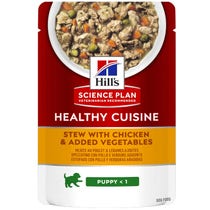 Hill's Science Plan Healthy Cuisine Puppy Medium & Large Breed Al Pollo Bustina 90gr-1