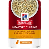 Hill's Science Plan Healthy Cuisine Cat Adult Huhn und Eintopf 80gr-1