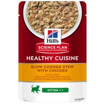 Hill's Science Plan Healthy Cuisine Kitten Pollo Bustina 80gr-1