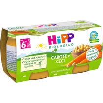 Hipp Bio Omogeneizzato Carote E Ceci 2x80g-1