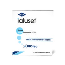 Ialuset Medizinische Gaze 10x10cm 10 Stück-4