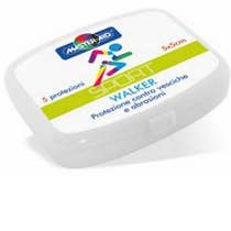 M-Aid Sport Walker Tallone Vesciche E Abrasioni 5x5 5 Pezzi-1