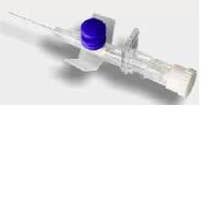 Ago Cannula 2 Vie G22 Con Alette Blu-1