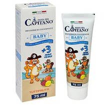 Pasta Capitano Dentifricio Baby T Fru 75ml 3Anni+-1