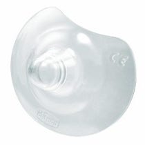 Chicco Brustwarzenschutz aus Silikon Größe Large -1