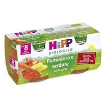 Hipp Bio Omogeneizzato Sugo Pomodoro Verdure 8M+ 2x80g-1