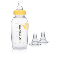 Medela Baby Milchflasche mit mittleren Fluss 250ml-1