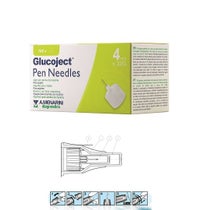 Glucoject Ago Per Penna Insulina 4mm Gauge 32 100 Pezzi -1