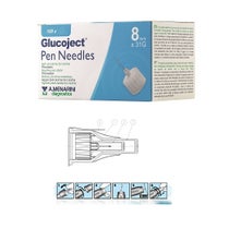 Glucoject Ago Per Penna Insulina 8mm Gauge 31 100 Pezzi-1