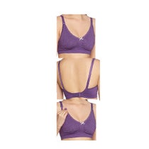 Medela Confetti Reggiseno Gravidanza Allattamento Viola XL-1
