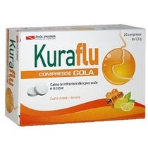 Kuraflu Gola Limone/Miele 20 Compresse-1