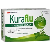 Kuraflu Gola Eucalipto 20 Compresse 1.5g-1