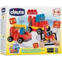 Chicco Gioco Costruzione Veicoli Squadra Di Soccorso 20 Pezzi-1