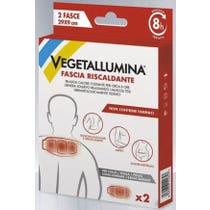 Vegetallumina Fascia Riscaldante 29x9cm 2 Pezzi-1