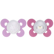 Chicco Succhietto Physio Comfort Lumi Silicone 16-36m 2 Pezzi-1